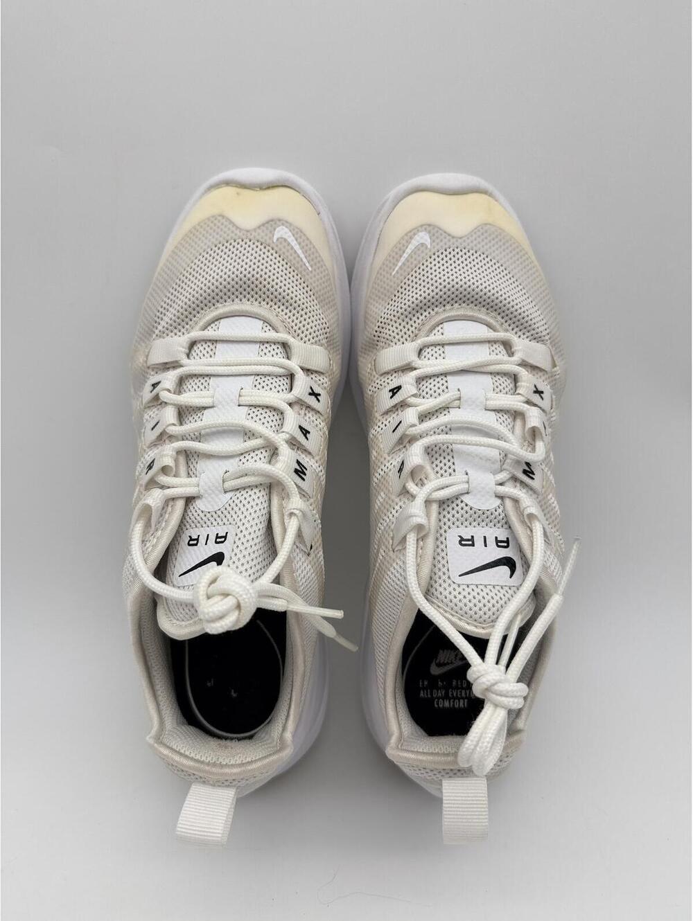 Nike Air Max Axis Women's Running Shoes Triple White Size 7 - Picture 7 of 10